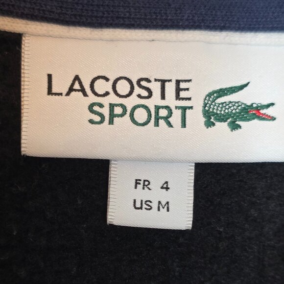 Beautiful men's Lacoste Sport zip up hoodie from the Miami Open, size medium. - Picture 2 of 9